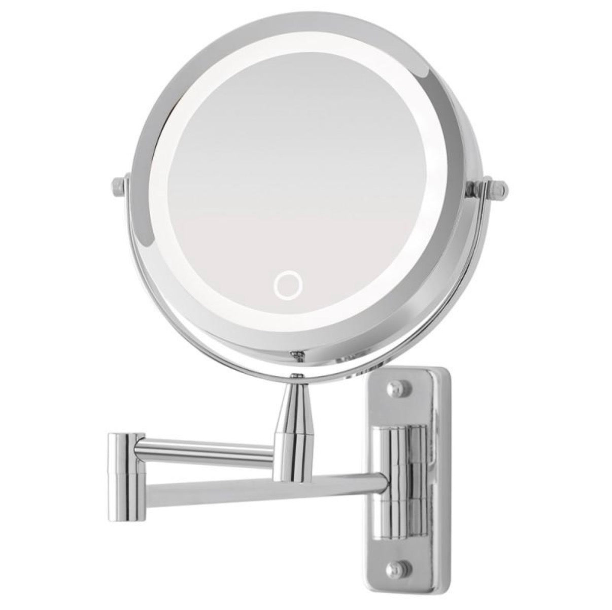 Auxmir LED Makeup Mirror – Ogledalo sa Osvjetljenjem (10x Zoom, 3 Moda Svjetla)
