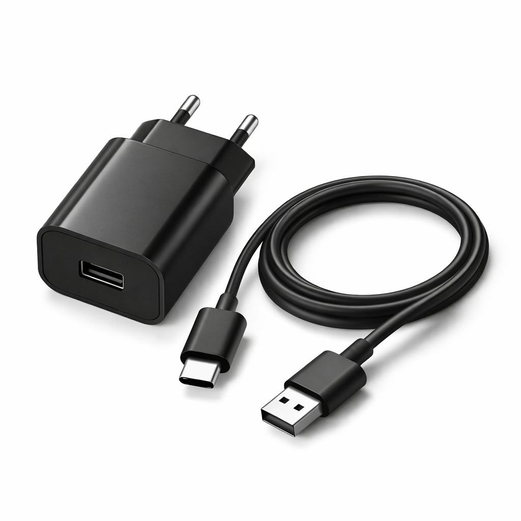 USB-C Fast Charger Set – Adapter + Type-C Kabl (Brzo Punjenje)